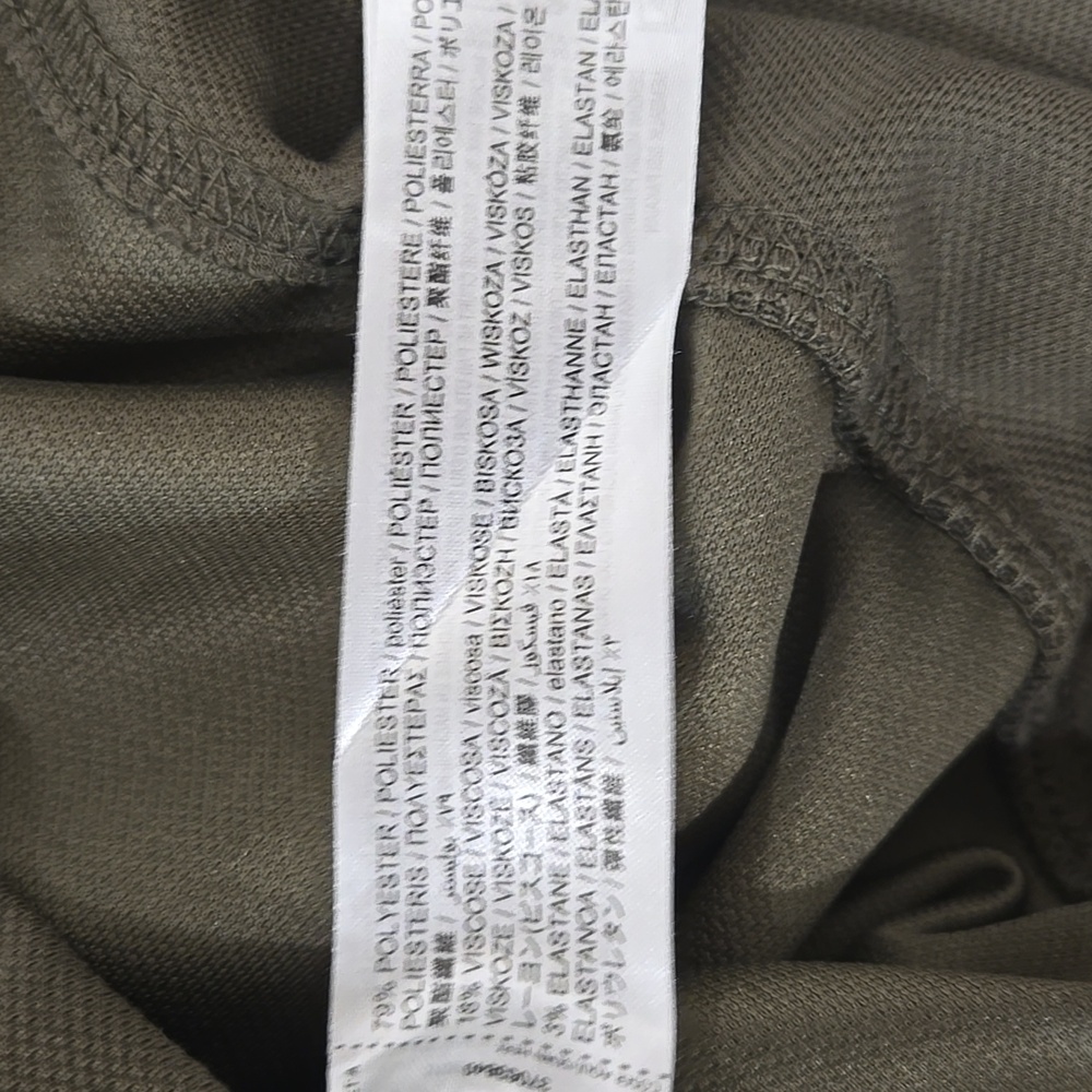 Mango Olive Green Cropped Trousers & Sweatshirt Set - Picture 5 of 6